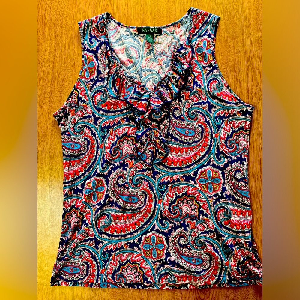 Lauren Ralph Lauren Sleeveless Top